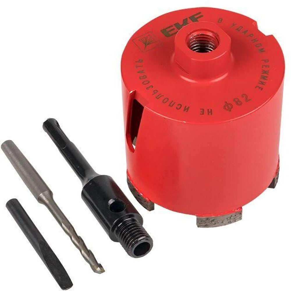 Коронка алмазная EKF dch-82-m16