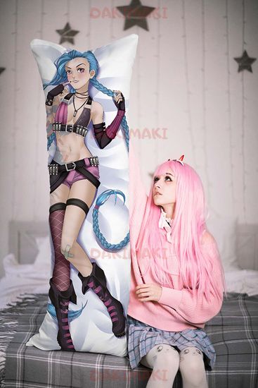 Дакимакура Джинкс арт. 0499