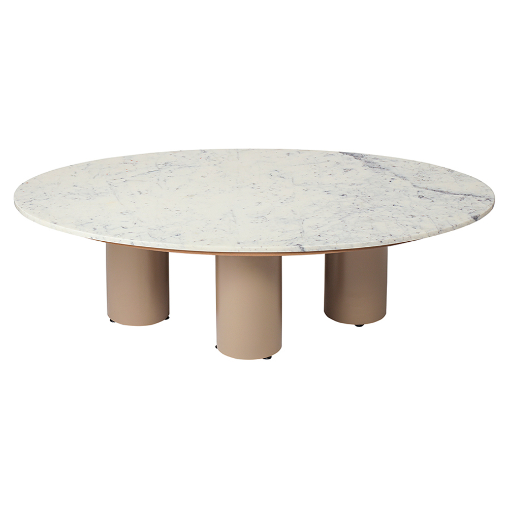 Столик кофейный mojo, 120х65,5 см, бежевый