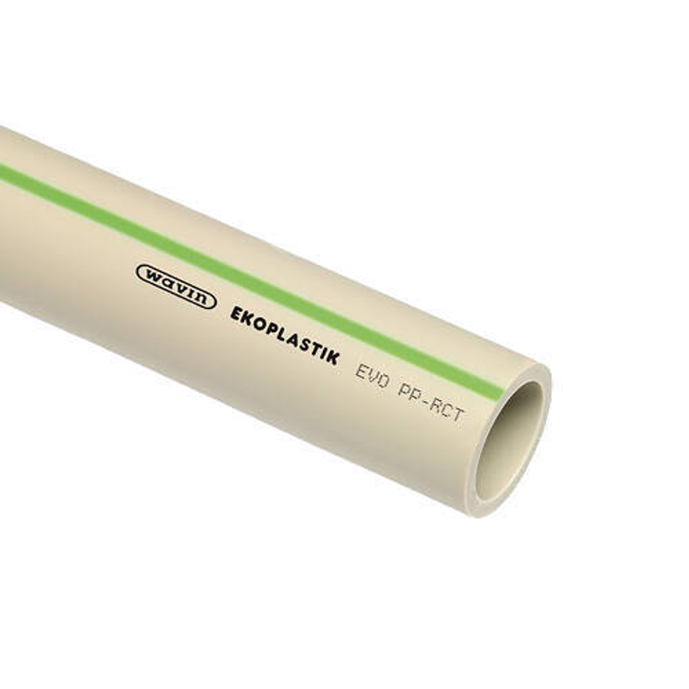 Труба полипропиленовая WAVIN Ekoplastik EVO - 110x12.3 (PP-RCT, PN22, t70°C штанга 4м, цвет серый)