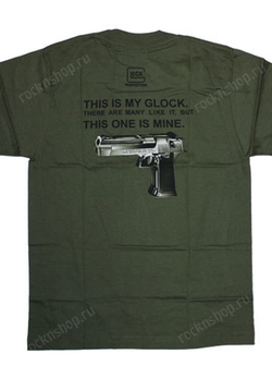 Футболка Glock хаки (104)