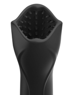 Черный вибромастурбатор-ротатор Vibrating Roto-Teazer