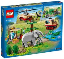 Конструктор LEGO City Stuntz 60302 Операция по спасению зверей