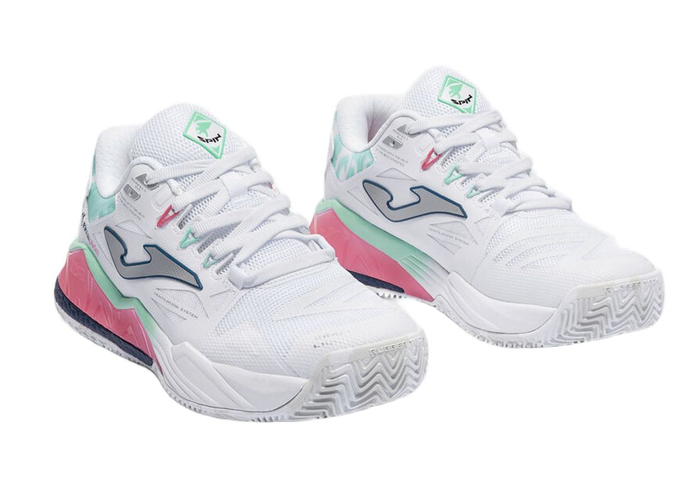 Женские кроссовки для Падел Joma Spin Lady 2602 - white