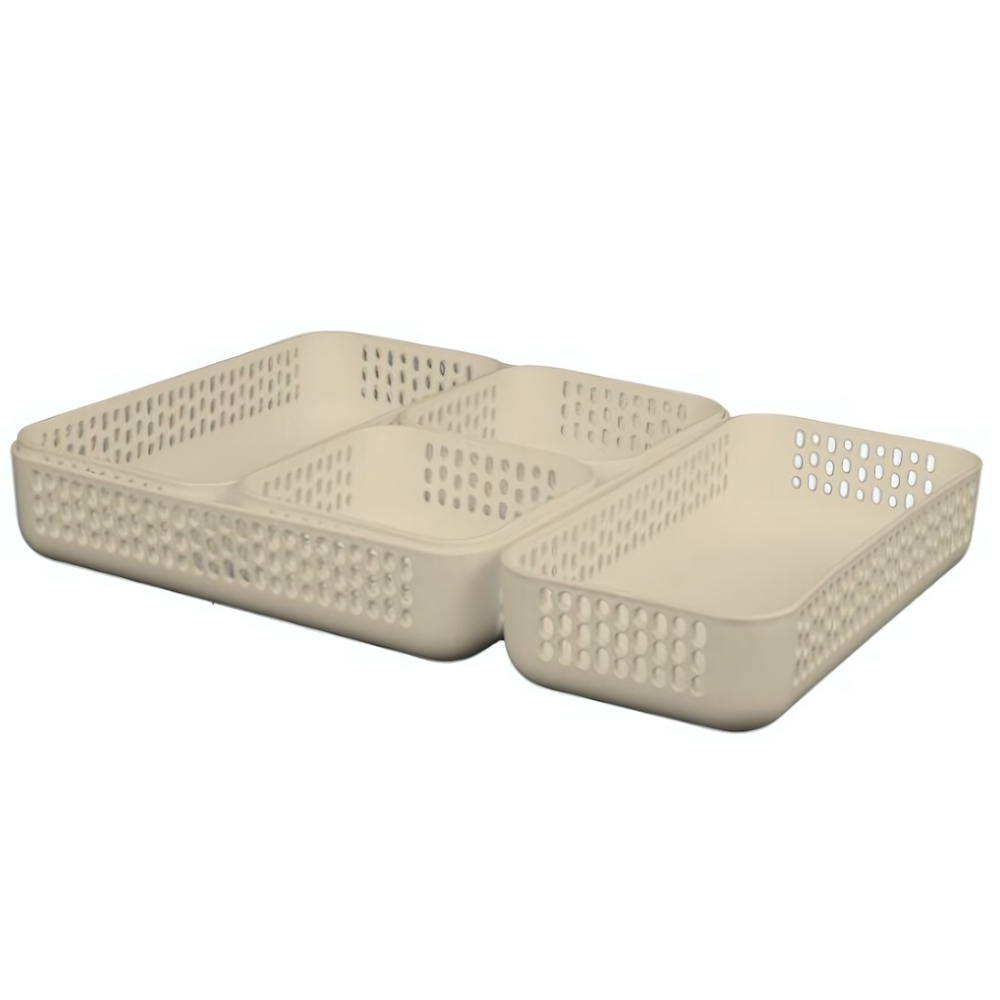 Набор органайзеров UNO (сет 2) в комплекте 5 штук цвет бежевый