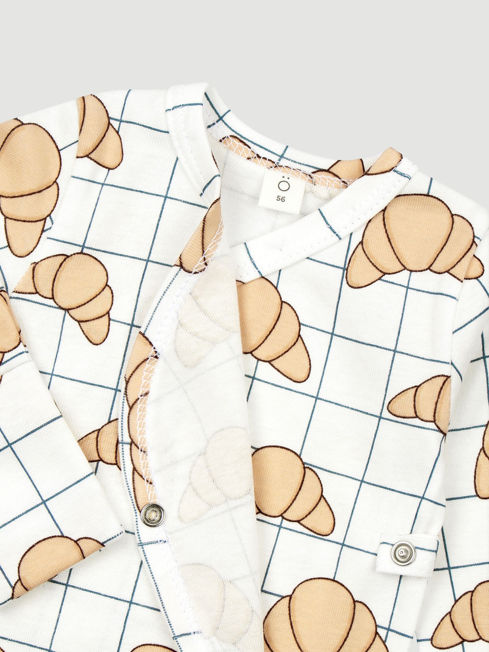 Распашонка Mjolk Круассаны