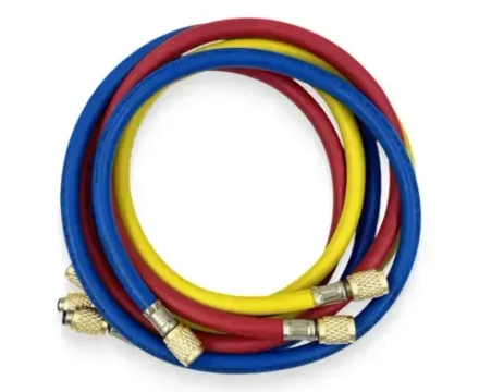 Заправочные шланги Becool BCH4 (1.2 м; 1/4" SAE; набор 3 шт, до 41 Bar)