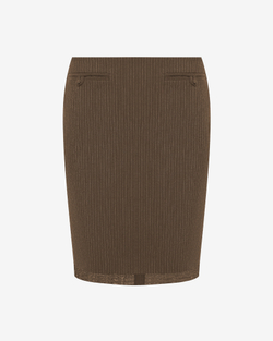 Юбка миди из костюмной ткани