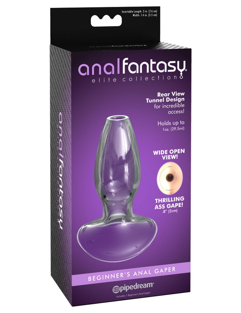 4788-20 PD / Анальный плаг с туннелем Anal Fantasy Elite Beginner&#39;s Anal Gaper