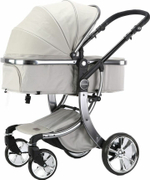 Коляска 2 в 1 Dalux 608 экокожа