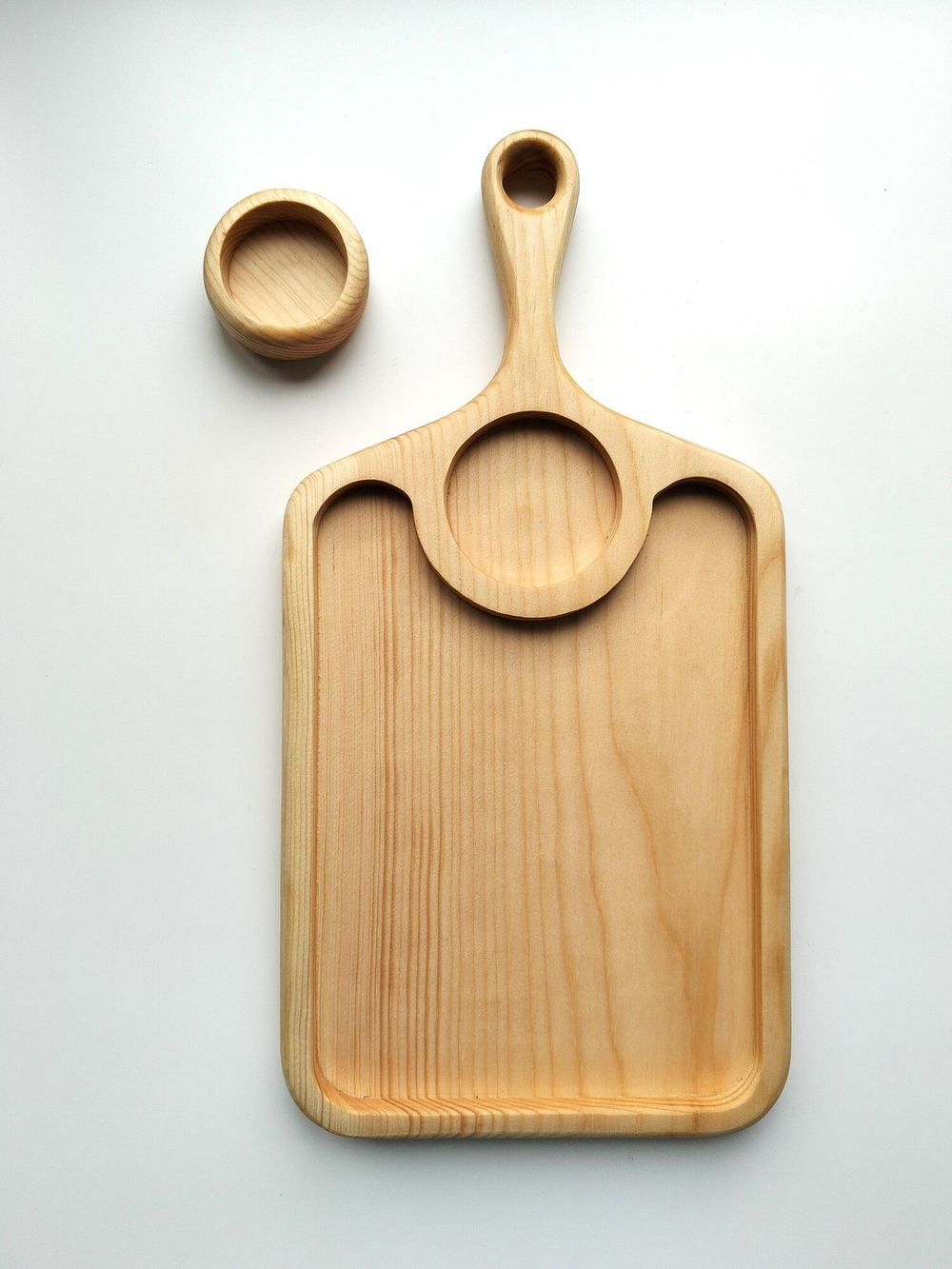 Доска деревянная для подачи сервировочная