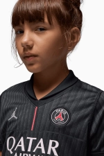 Футбольная форма Nike PSG x Jordan 25/26 4th Little Kids - черный