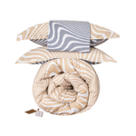 Комплект постельного белья Сатин с Одеялом 100% хлопок 160x80 на резинке OBR178