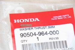 90504-964-000. WASHER, THRUST, 5MM.  Windscreen mount washer (plastic)