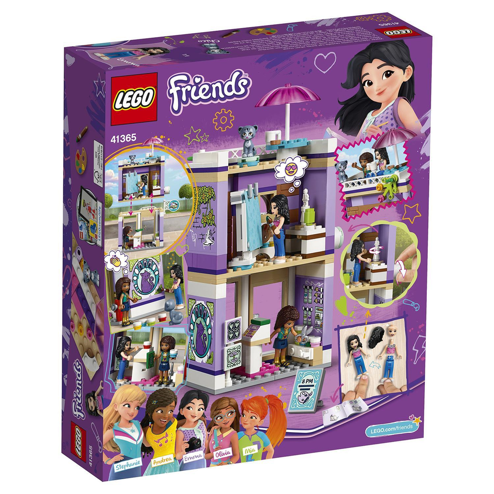 LEGO Friends: Художественная студия Эммы 41365 — Emma's Art Studio — Лего Френдз Друзья Подружки