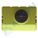 Емкость 330 л с фланцем и крышкой с  клапаном Анион 330 л.(955x665x820см;желтый) - арт.559555