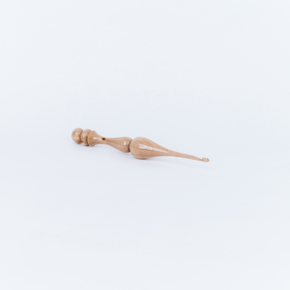 Деревянный крючок для вязания из древесины вишни 3 мм. K238