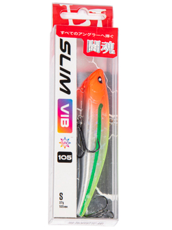Воблер тонущ. вертикал. LJ Pro Series SLIM VIB S 105.00/336
