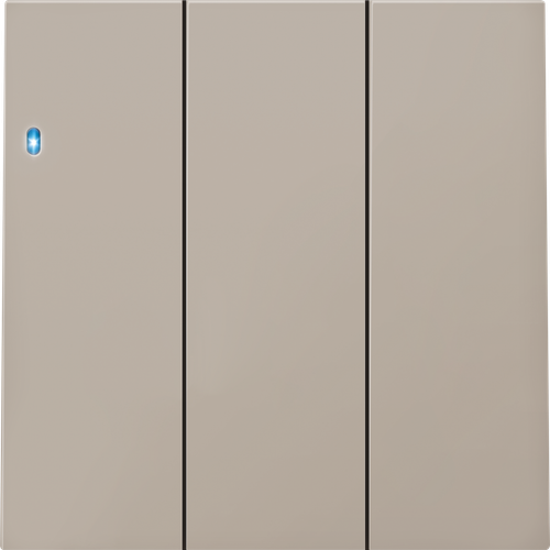 Клавиша 3-я с подсветкой, матовый кашемир, серия R98