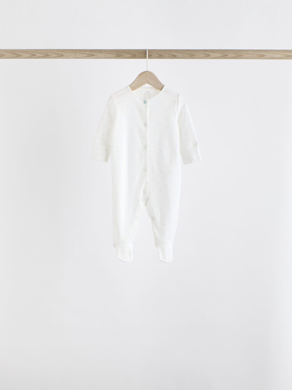 Комбинезон / Cлип для малышей Next K79-477, 7 шт., Голубой, Белый