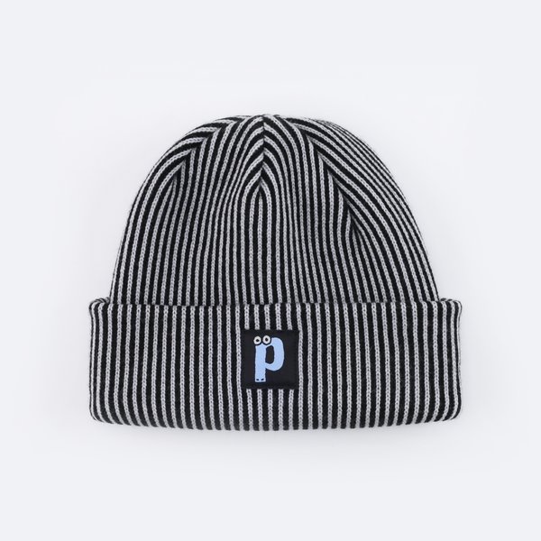 Шапка Postaments Stripes (black/grey) артикул: - купить в магазине Дайс