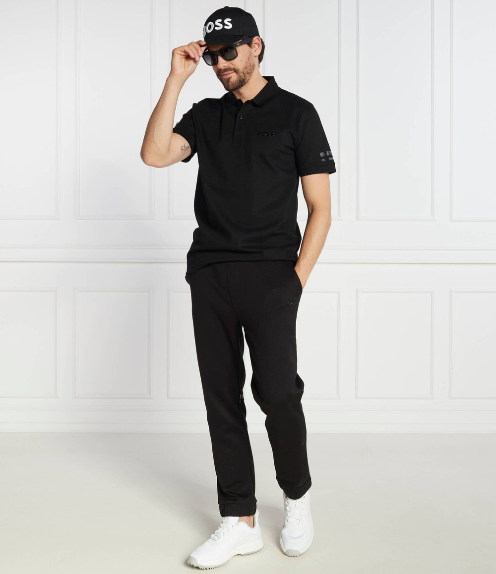 Поло Paddy Mirror BOSS GREEN - черный(50501214)