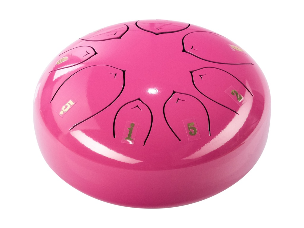 Foix FTD-88F-PK Глюкофон, 20см, Фа мажор, розовый. В комплекте: чехол, 2 палочки, брошюра, 4 напальчника, салфетка.