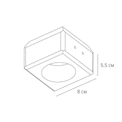 Точечный встраиваемый светильник Arte Lamp