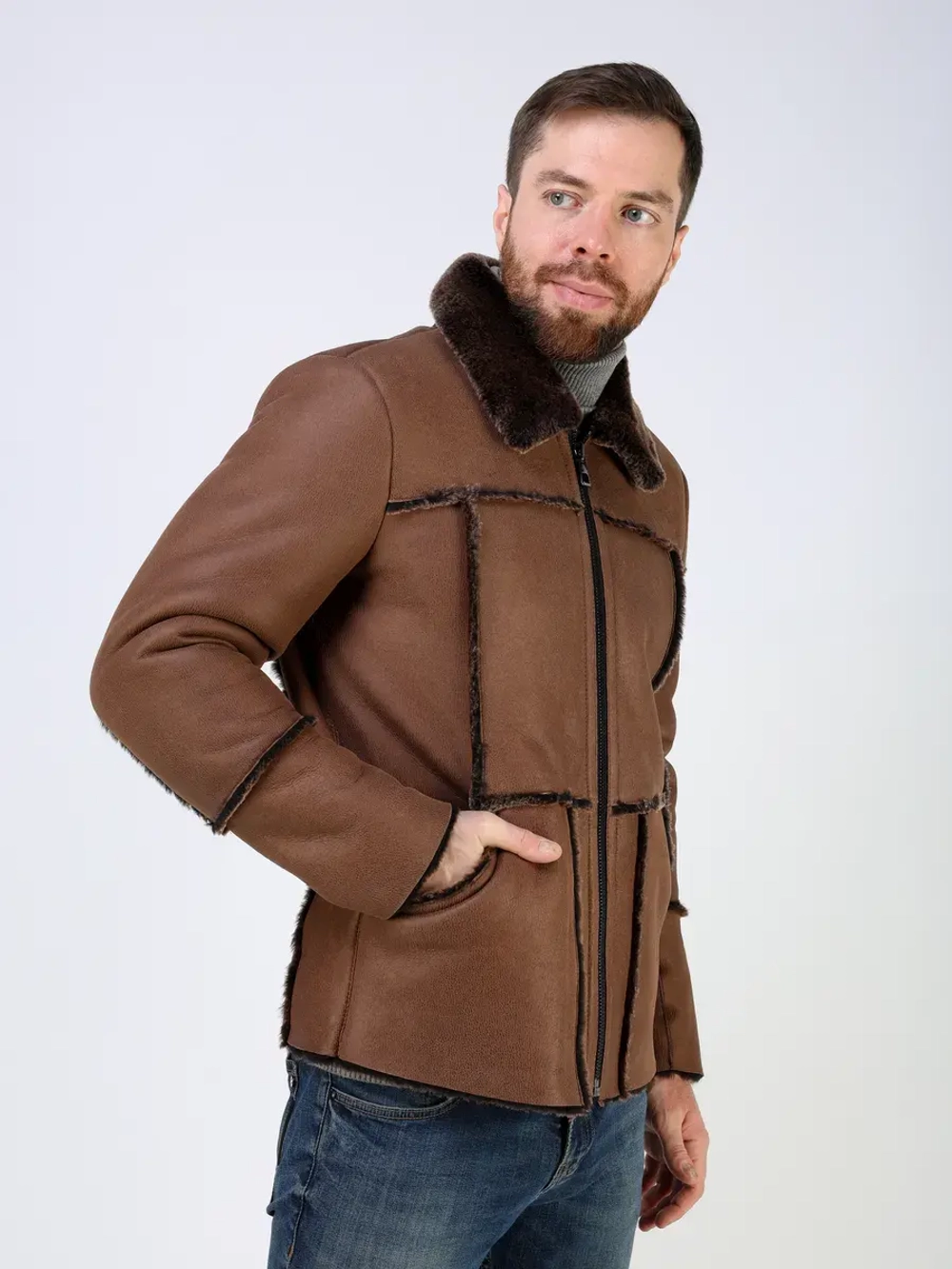 Дубленка зимняя натуральная