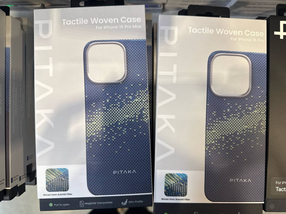PITAKA StarPeak Tactile Woven Milky Way Galaxy case для iPhone 16 Pro Max
