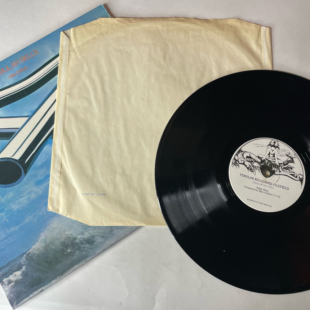 Винтажная виниловая пластинка LP Mike Oldfield Tubular Bells (Англия 1973)