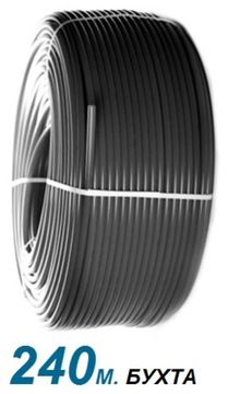 Труба Stout 16х2,2 мм. из сшитого полиэтилена PEX-a серая бухта 240 м. (SPX-0001-241622)