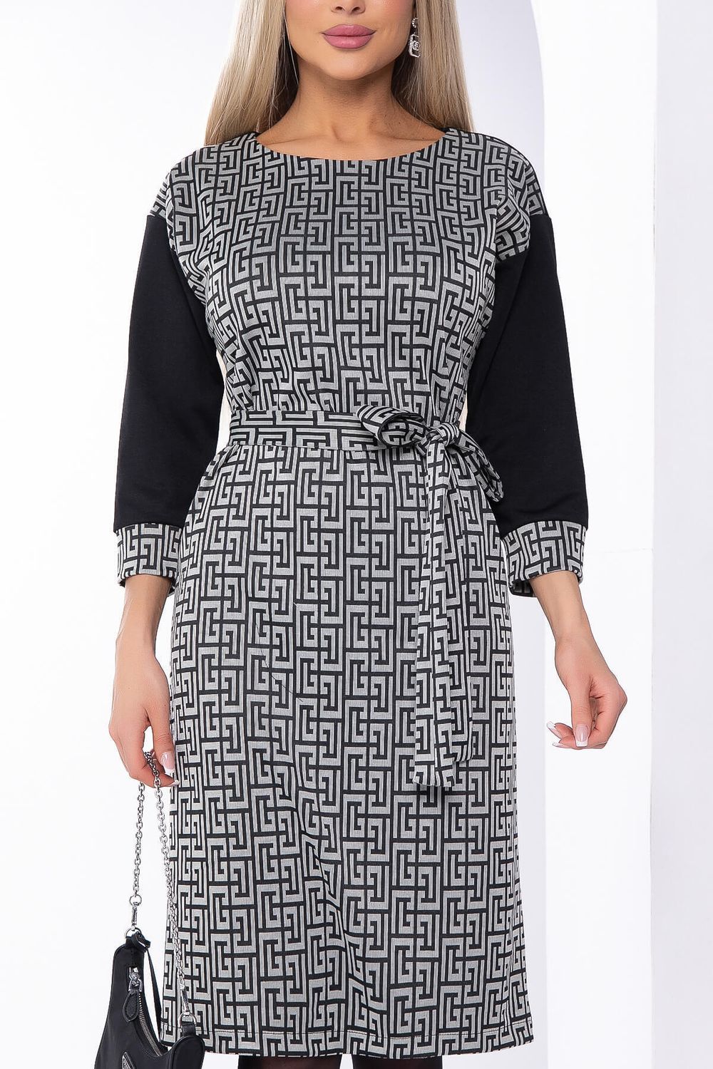 Платье "Греция" (дымчато-серое) П8254 LT Collection (Акция)