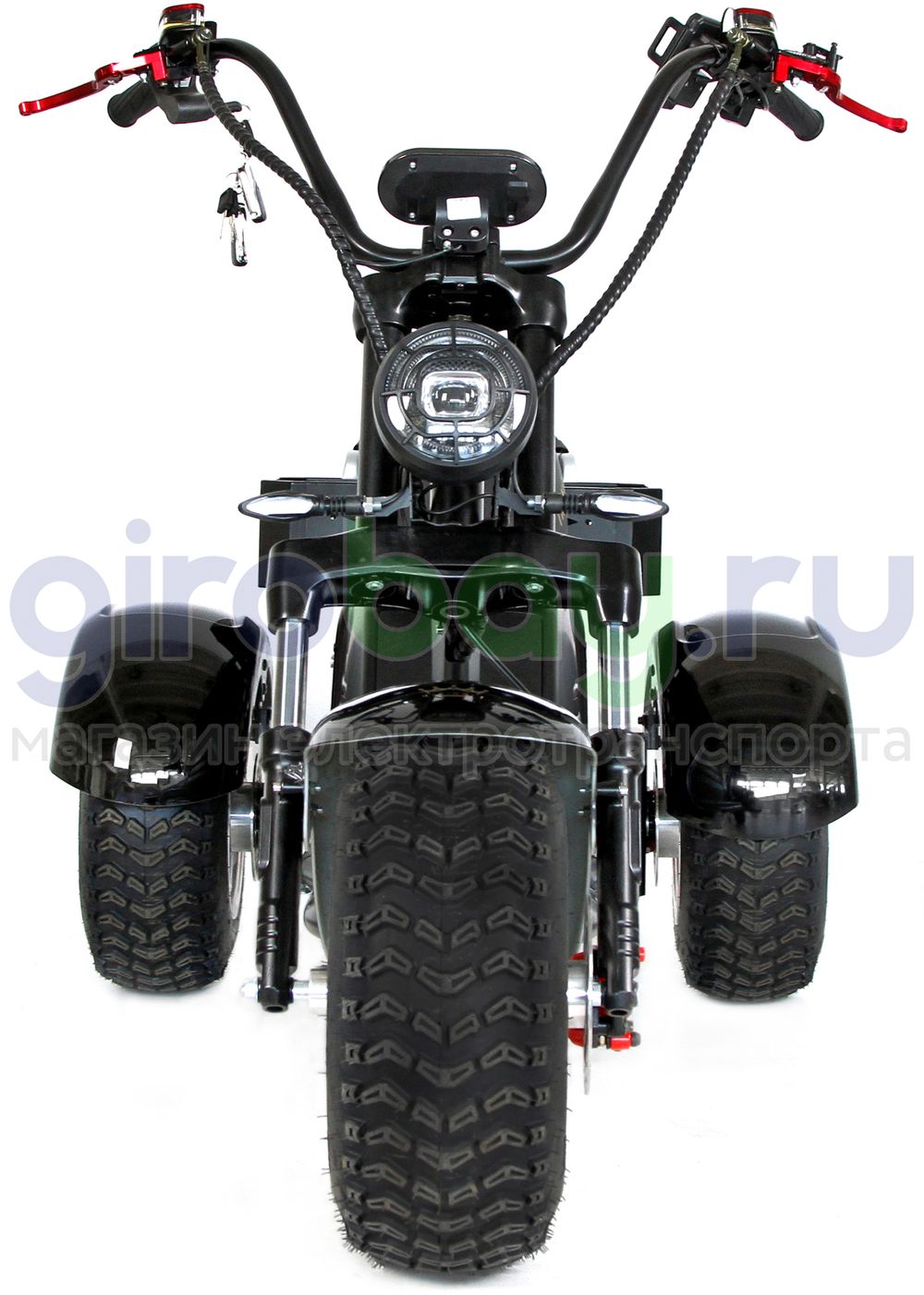 Электроскутер IKINGI M6 PRO TRIKE 6000W - Чёрный фото №7