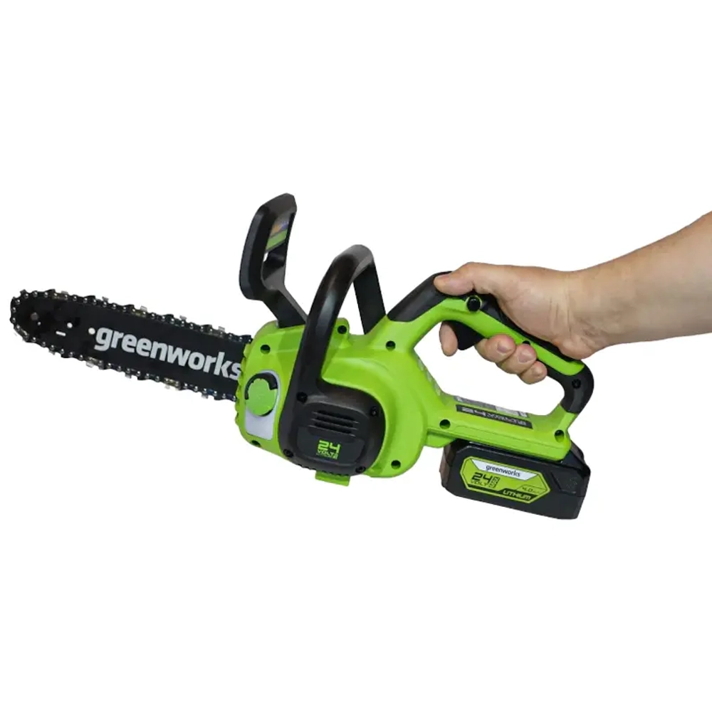 Аккумуляторная цепная пила Greenworks GD24CS30K8 (1 x 8 Ач, ЗУ) 2007007U8