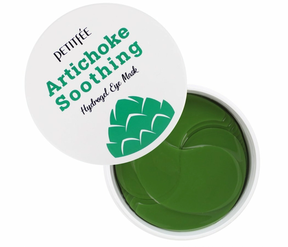 Гидрогелевые патчи для глаз Petitfee Artichoke Soothing Hydrogel Eye Mask 60 шт