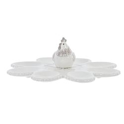 GAEM Тарелка для 8-ми яиц, L22 W22 H6,5 см