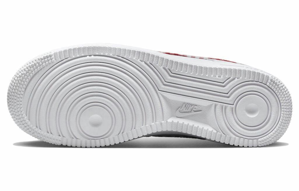 Кроссовки Nike Air Force 1 Low "Red Gingham" (Женская размерная сетка)