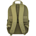The Laser backpack for 15.6" laptops and 16" MacBooks, made from water-resistant resin-coated fabric obtained from recycled plastic, features a compact design and excellent pocket organization.