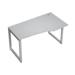 Стол криволинейный на металлокаркасе и О-бразном профиле МК60Х30 АВАНС (AVANCE)