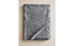 Zara Home плед детский из полиамида, серый, 70x100 см