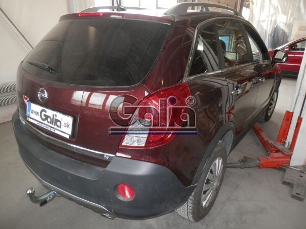 Фаркоп оцинкованный Galia O065A для Opel Antara 2006-2013, 2013-2017, Chevrolet Captiva 2006-2013, 2013-2018(паспорт и сертификат в комплекте)(без электрики)