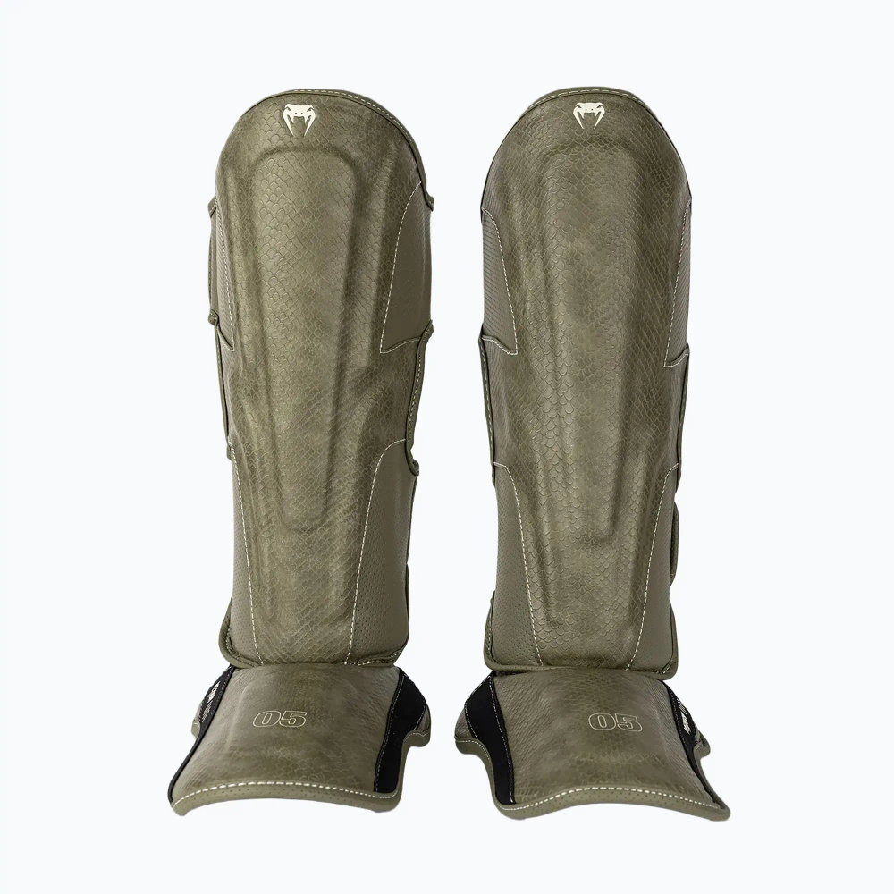 Шингарды Venum Impact Evo Scales Shinguards army green