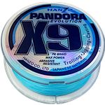 Шнур Hanzo Pandora Evolution x9 150m 0.15мм 8.30кг Blue HanPEV-BL/0.8