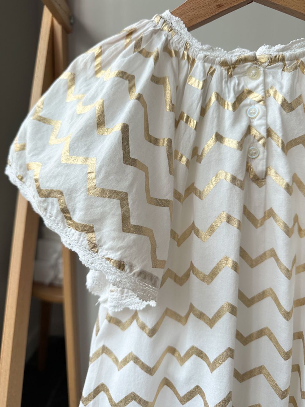 Хлопковое платье Velveteen, 128