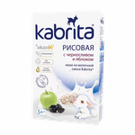 Каша Kabrita Рисовая с черносливом и яблоком (с 5 месяцев) 180 г