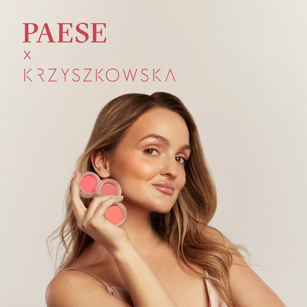 Paese Creamy Blush Kissed - Румяна для щек в креме 01, 4 g