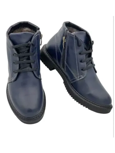 Ботинки из натуральной кожи и меха