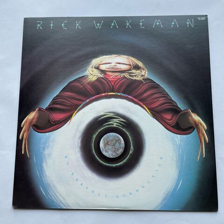Винтажная виниловая пластинка LP Rick Wakeman And The English Rock Ensemble No Earthly Connection (Япония 1976) (Без Оби)