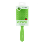 Расческа вентилируемая с ароматом зеленого яблока SOLOMEYA Aroma-Vented Hair Brush Green Apple